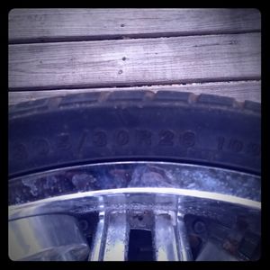 26"inch rims and tires